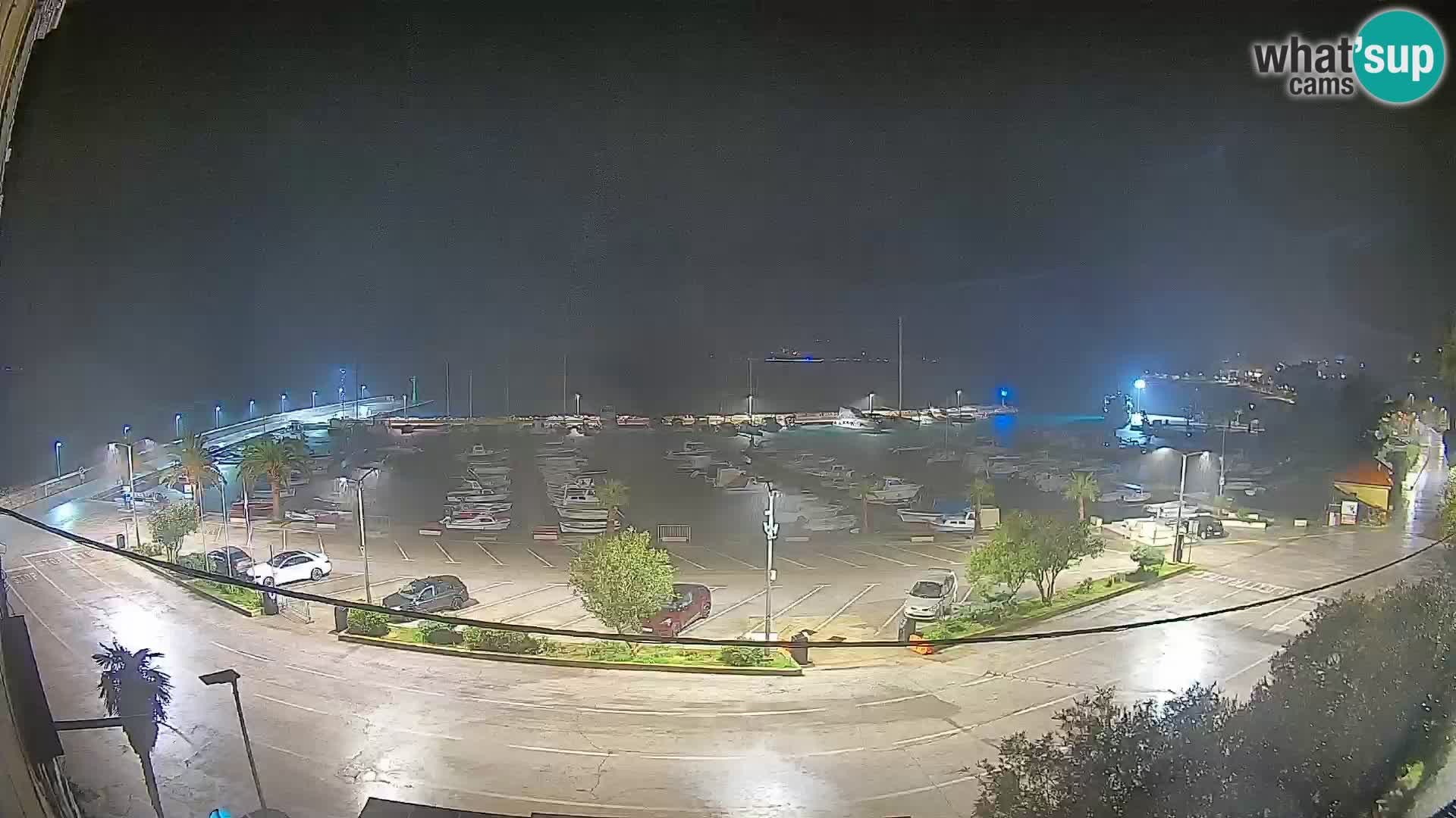 Webcam Orebić Uferpromenade – Fähre nach Korčula Live