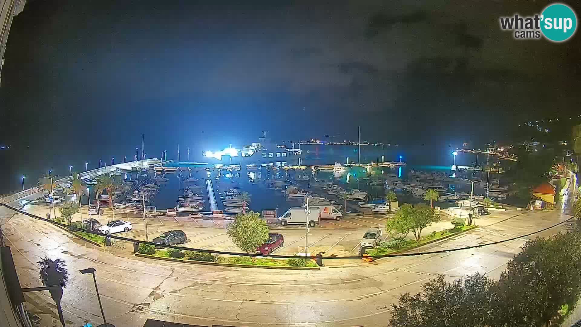 Webcam Orebić Riva – Ferry to Korčula Live