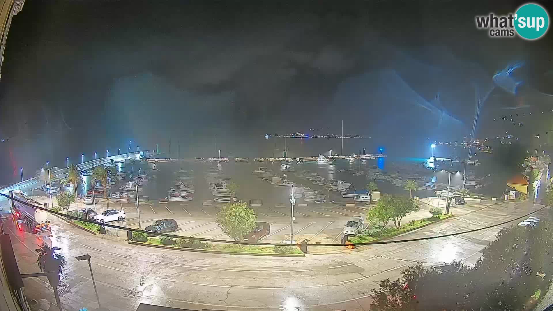 Webcam Orebić Uferpromenade – Fähre nach Korčula Live