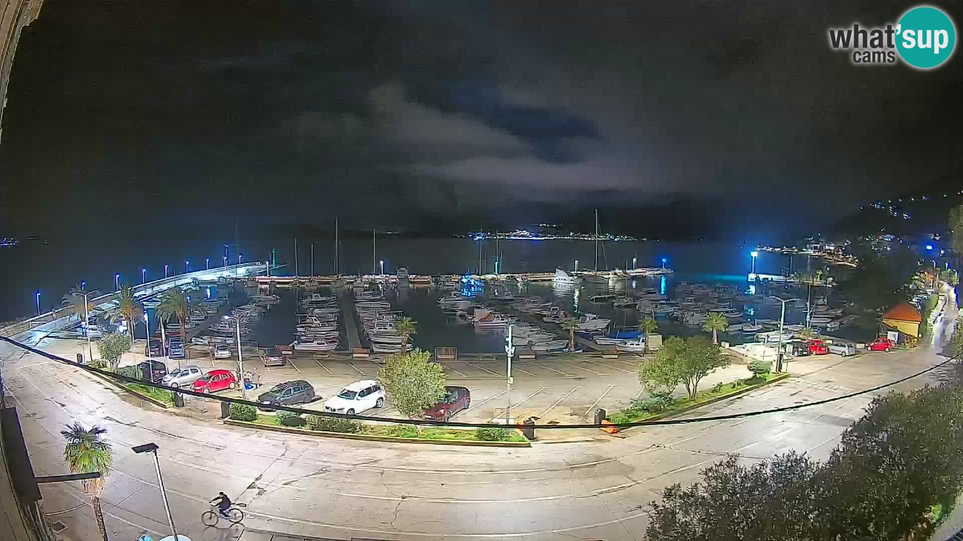 Webcam Orebić Riva – Ferry to Korčula Live