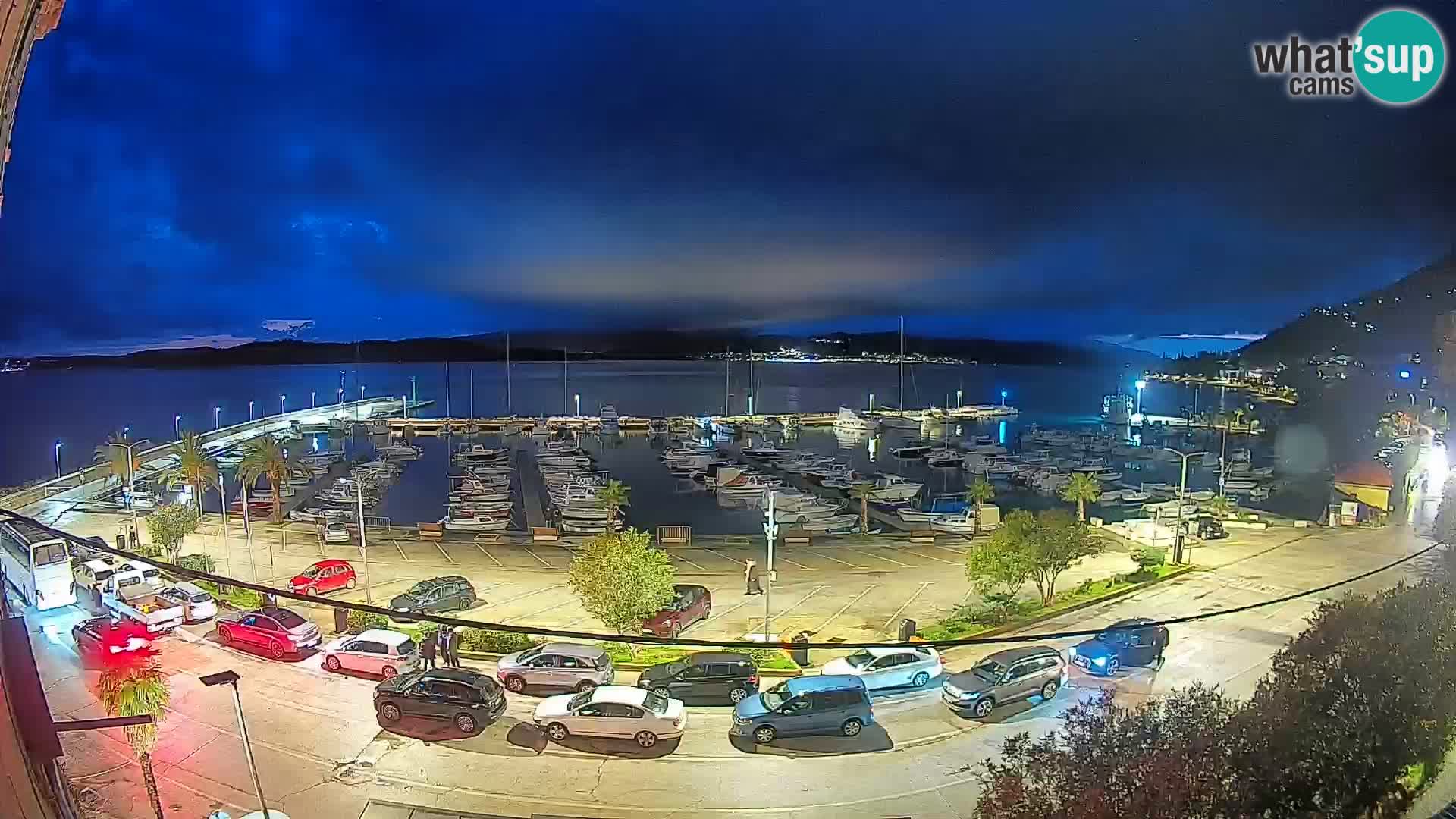 Webcam Orebić Riva – Ferry a Korčula en vivo