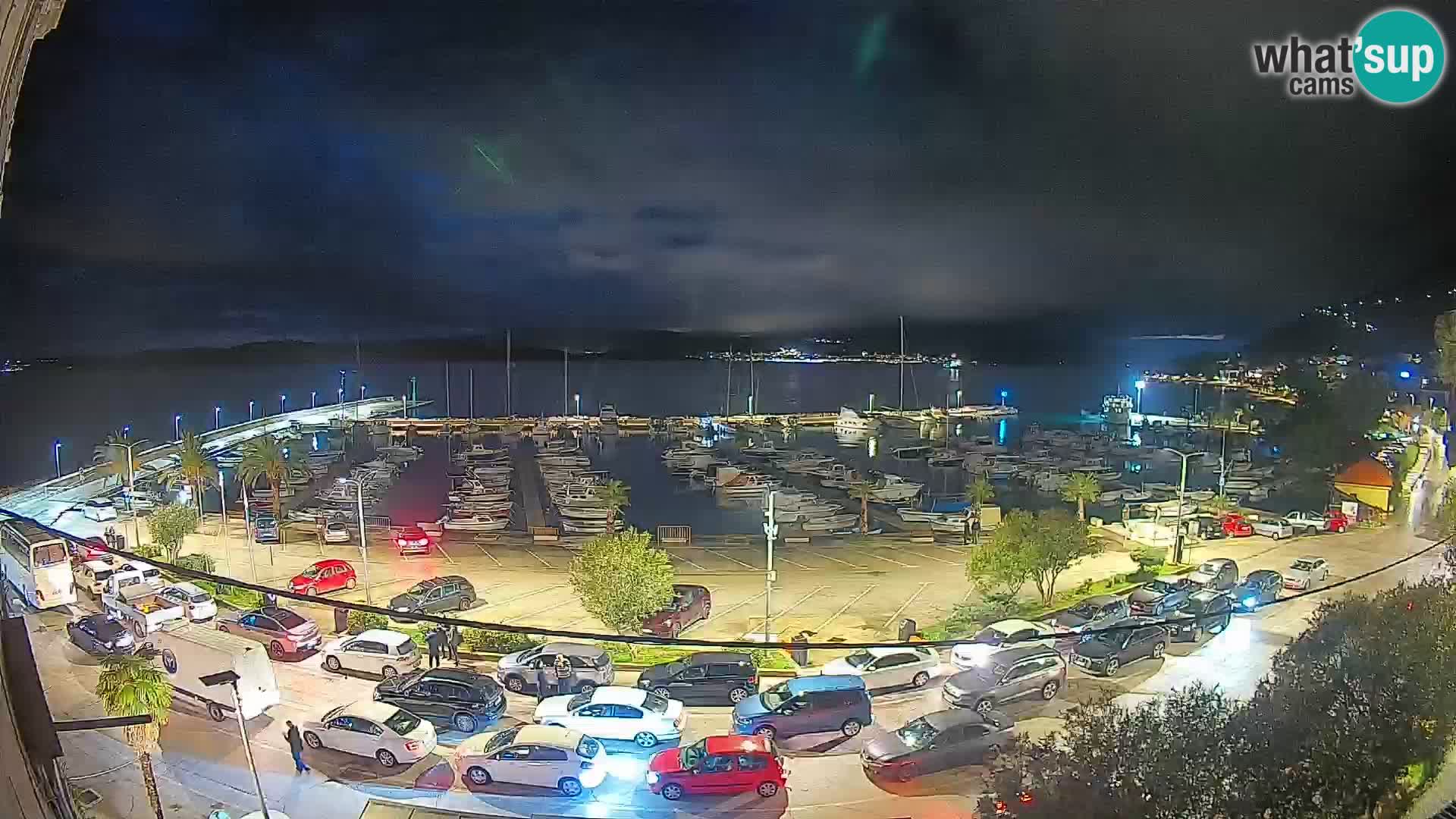 Webcam Orebić Riva – Ferry a Korčula en vivo