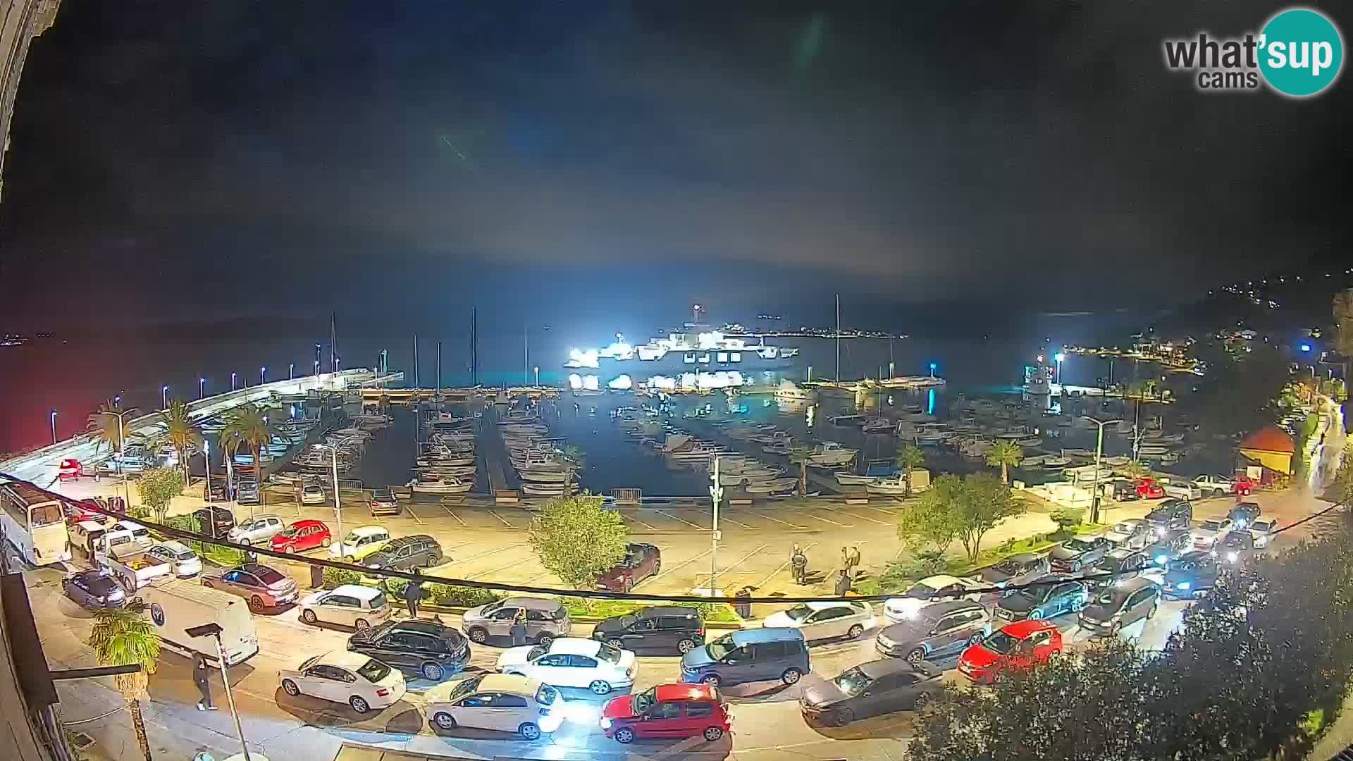 Webcam Orebić Riva – Ferry a Korčula en vivo