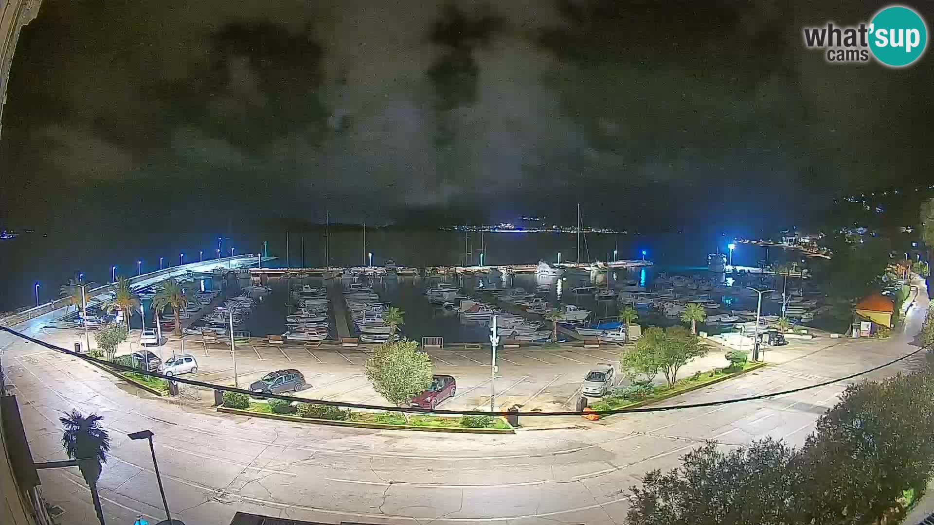 Webcam Orebić Riva – Ferry vers Korčula en direct