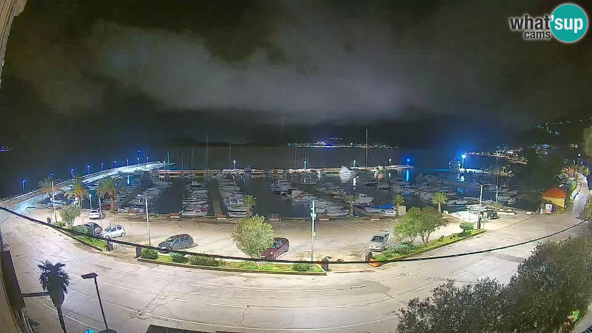 Webcam Orebić Riva – Ferry vers Korčula en direct