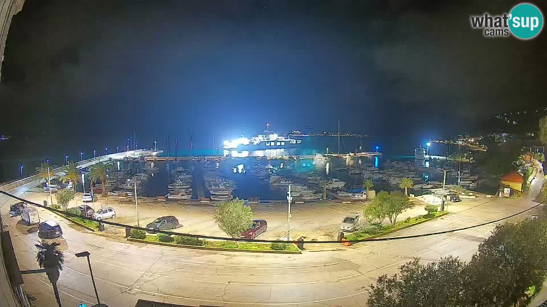 Webcam Orebić Riva – Ferry vers Korčula en direct