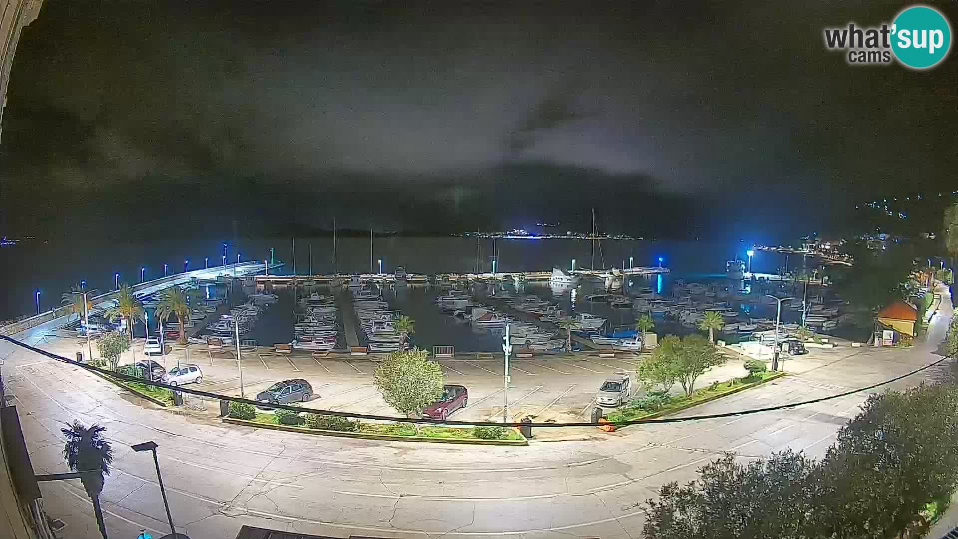 Webcam Orebić Riva – Ferry vers Korčula en direct