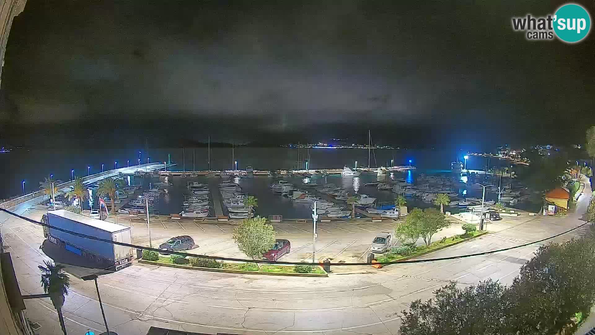 Webcam Orebić Riva – Ferry a Korčula en vivo