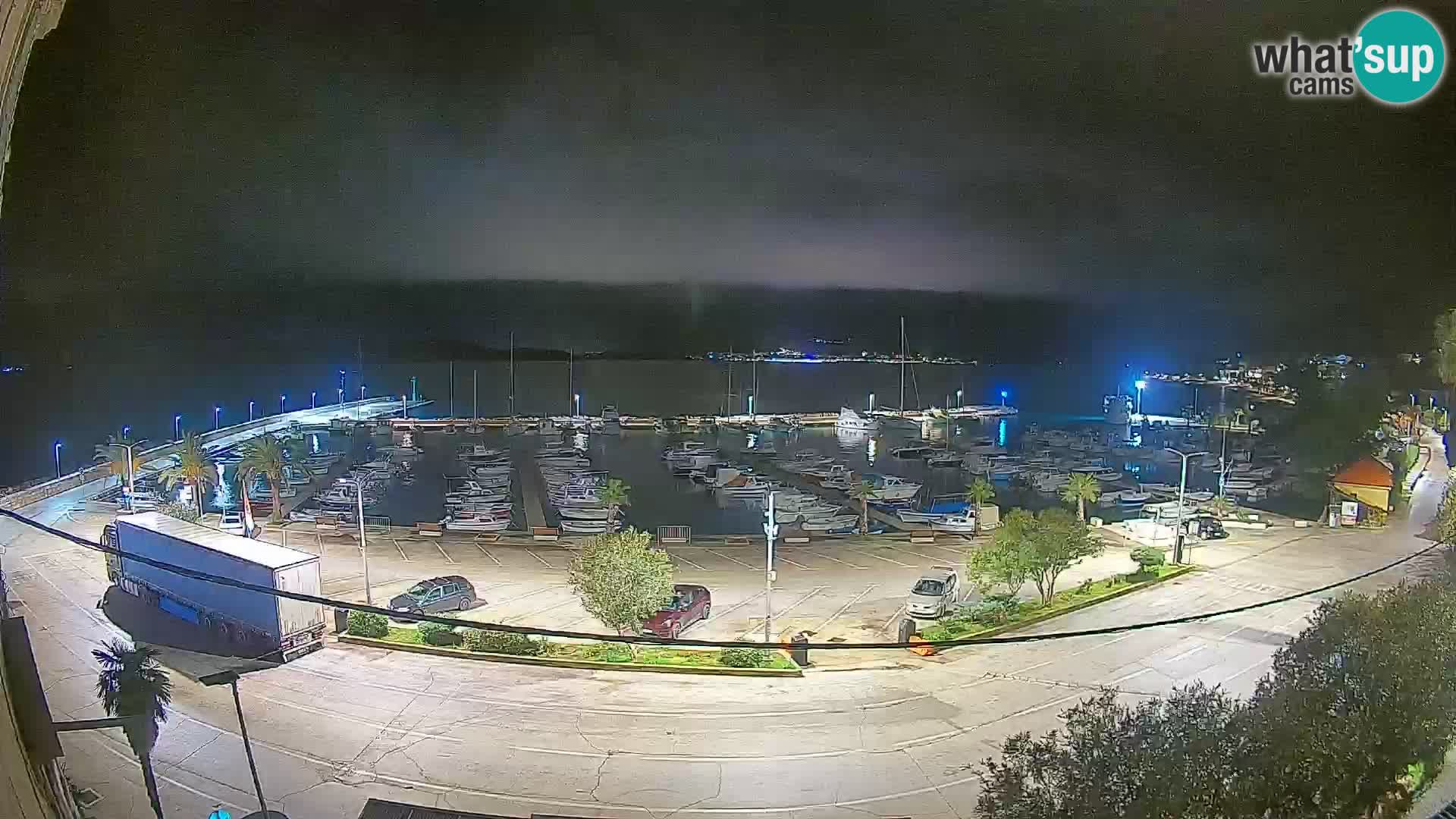 Webcam Orebić Riva – Ferry a Korčula en vivo