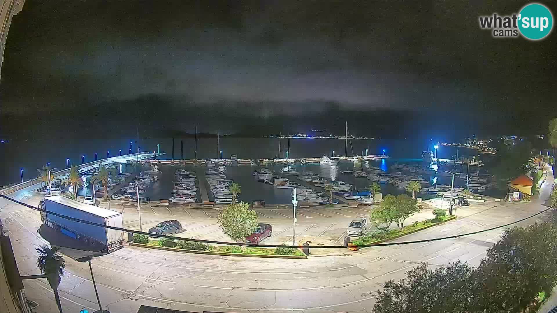 Webcam Orebić Riva – Ferry a Korčula en vivo