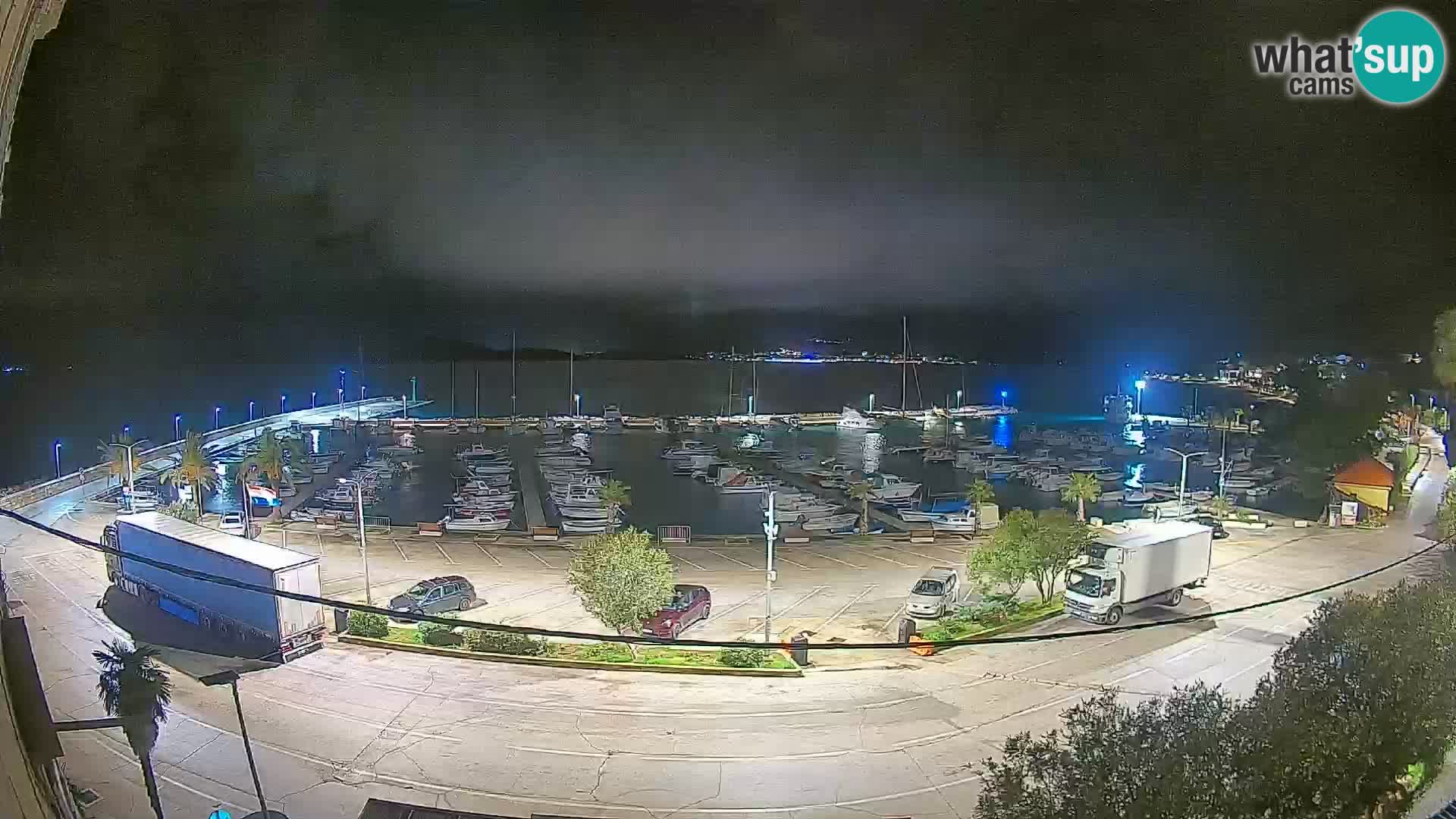 Webcam Orebić Riva – Ferry vers Korčula en direct