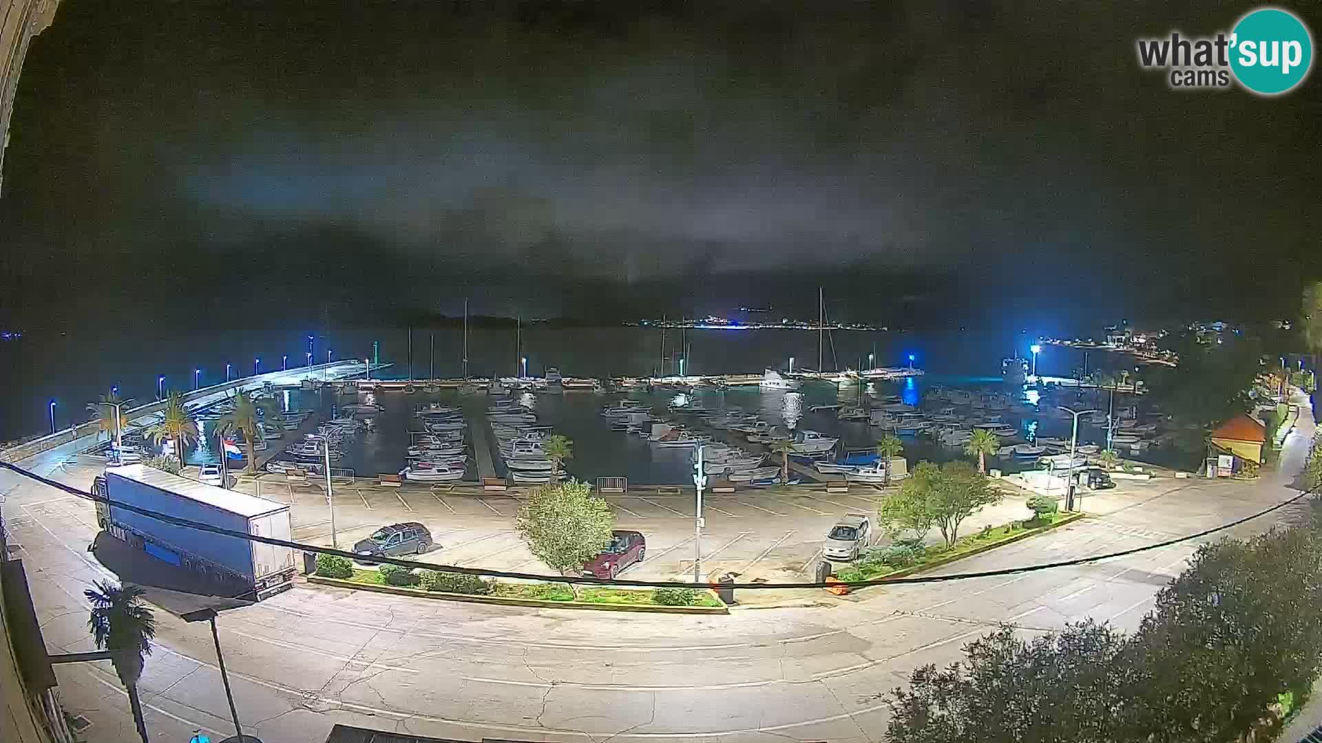 Webcam Orebić Riva – Ferry a Korčula en vivo