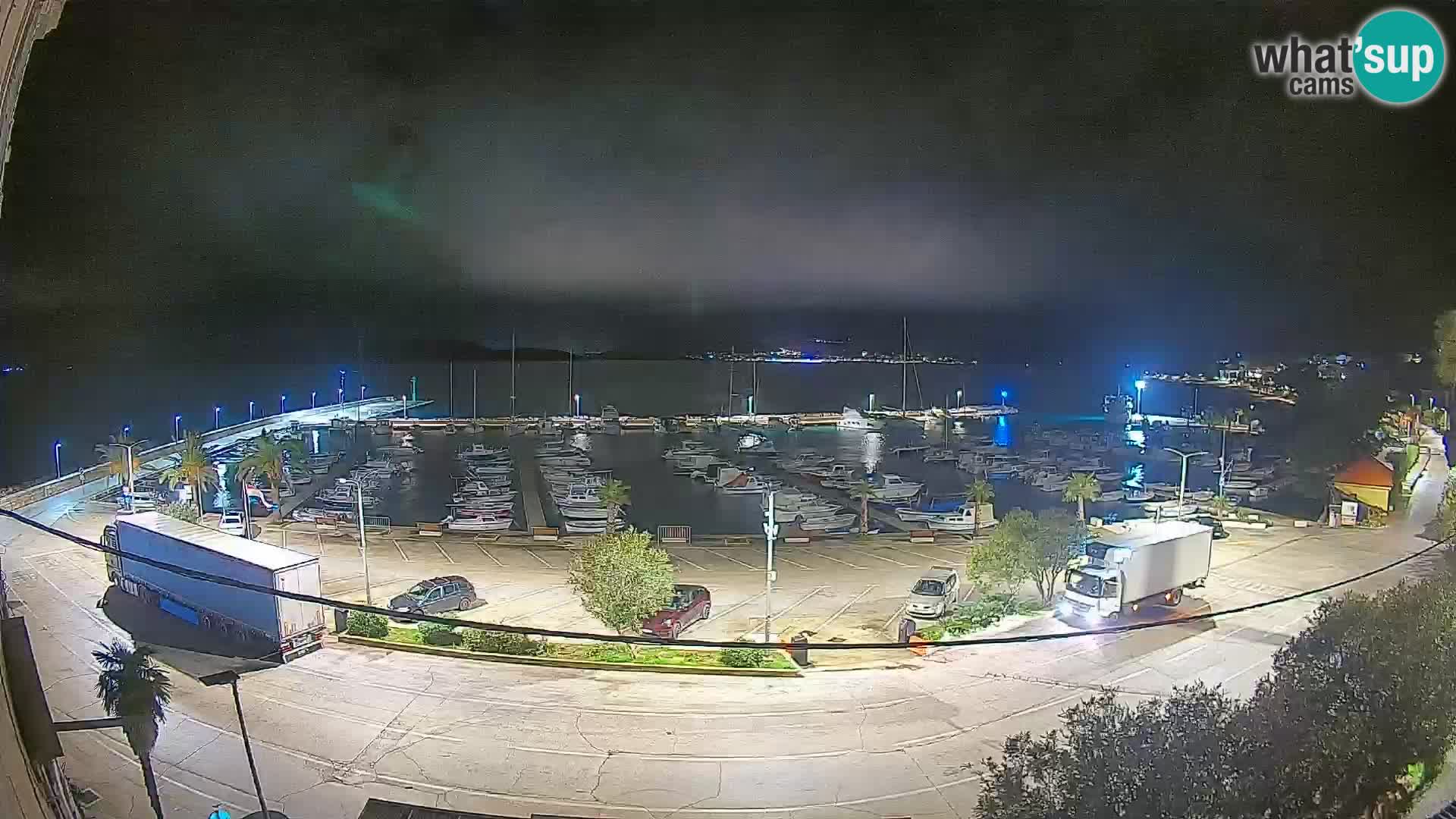 Webcam Orebić Riva – Ferry a Korčula en vivo