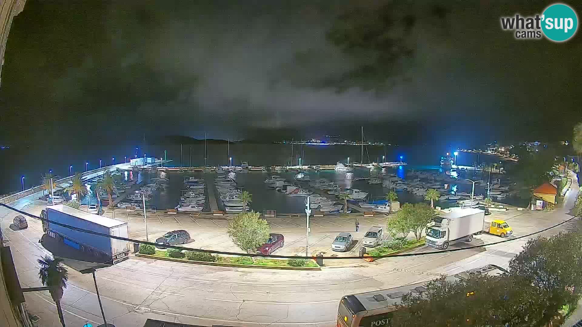 Webcam Orebić Uferpromenade – Fähre nach Korčula Live