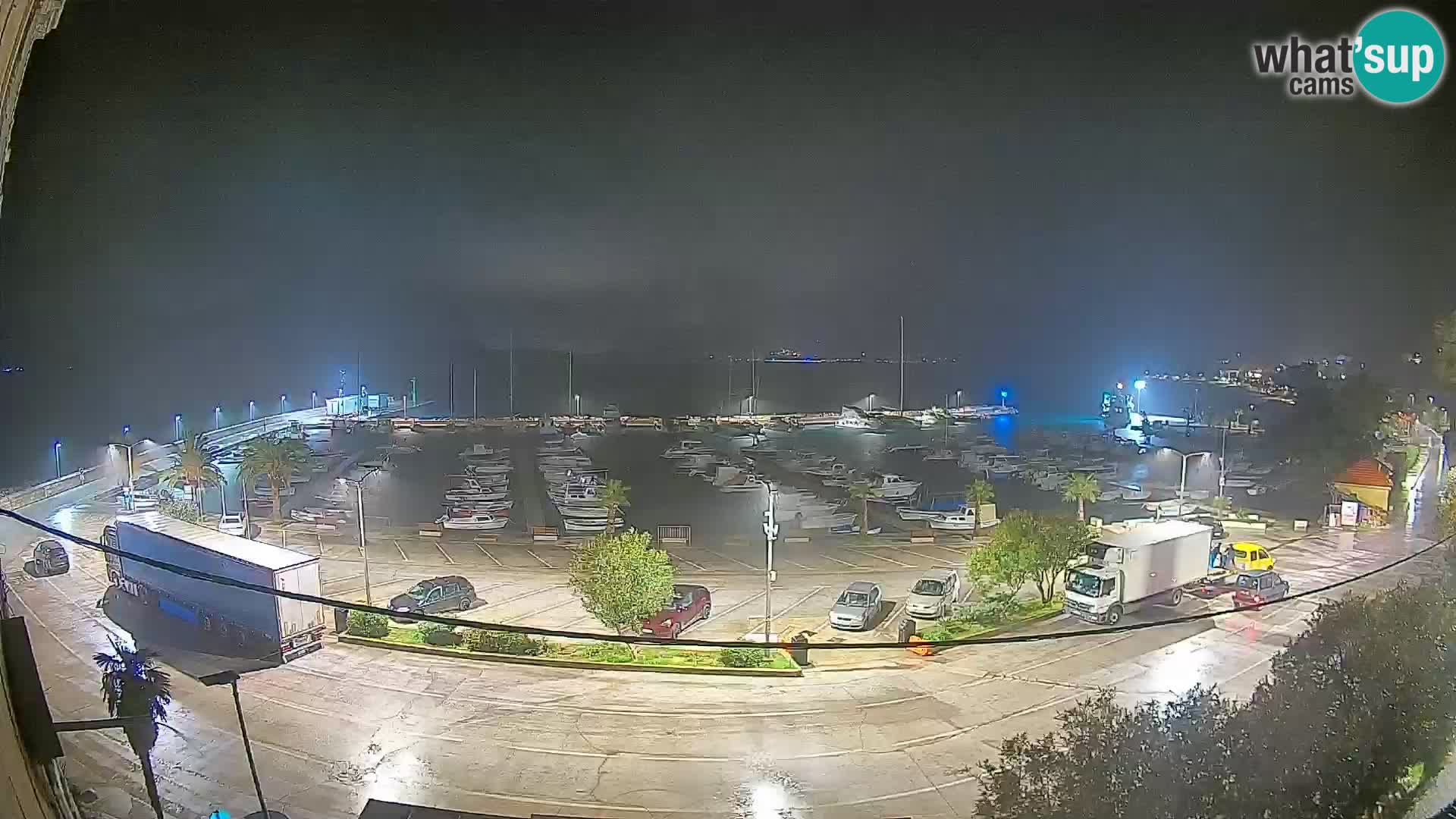 Webcam Orebić Riva – Ferry to Korčula Live