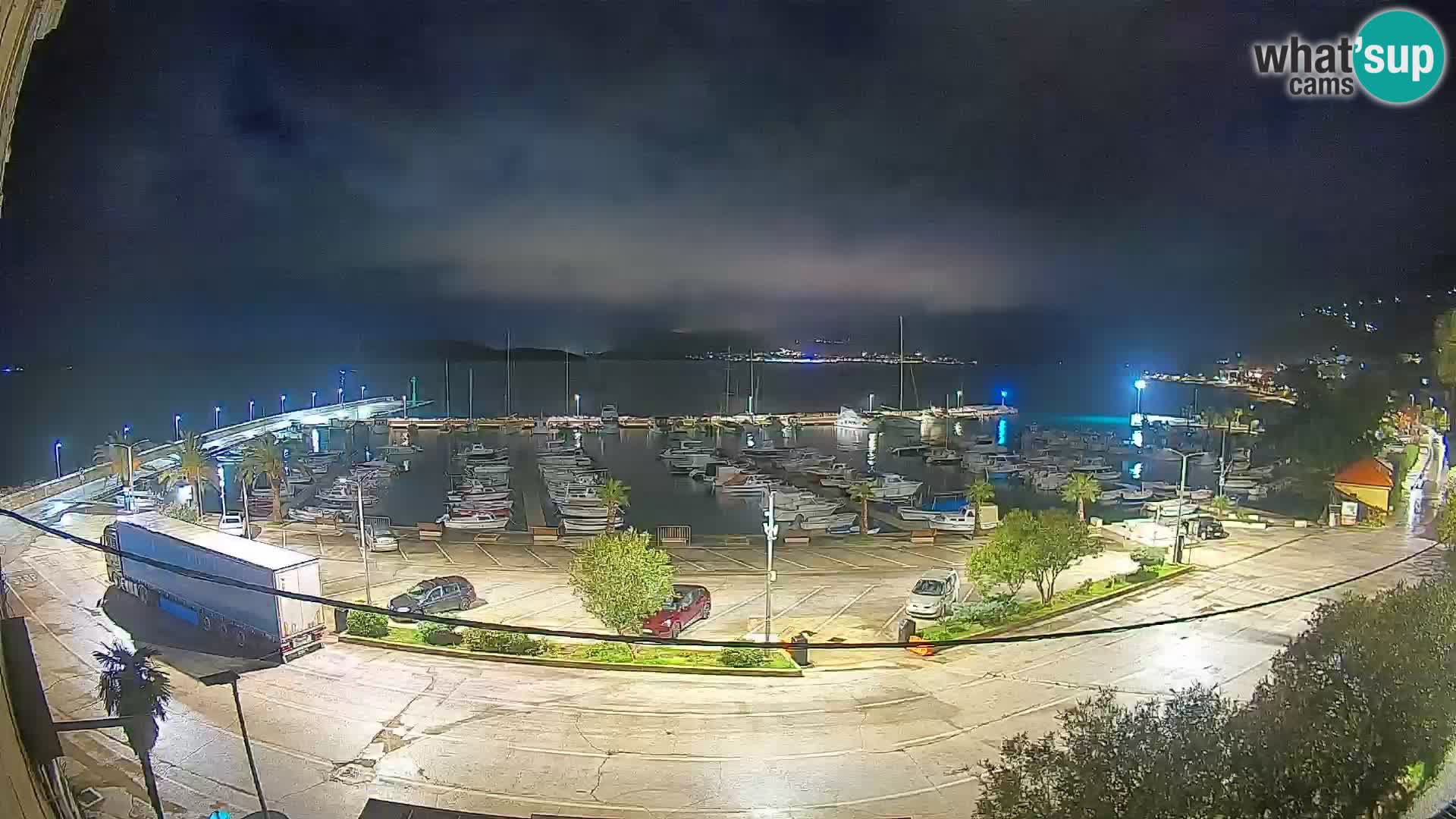 Webcam Orebić Riva – Ferry to Korčula Live