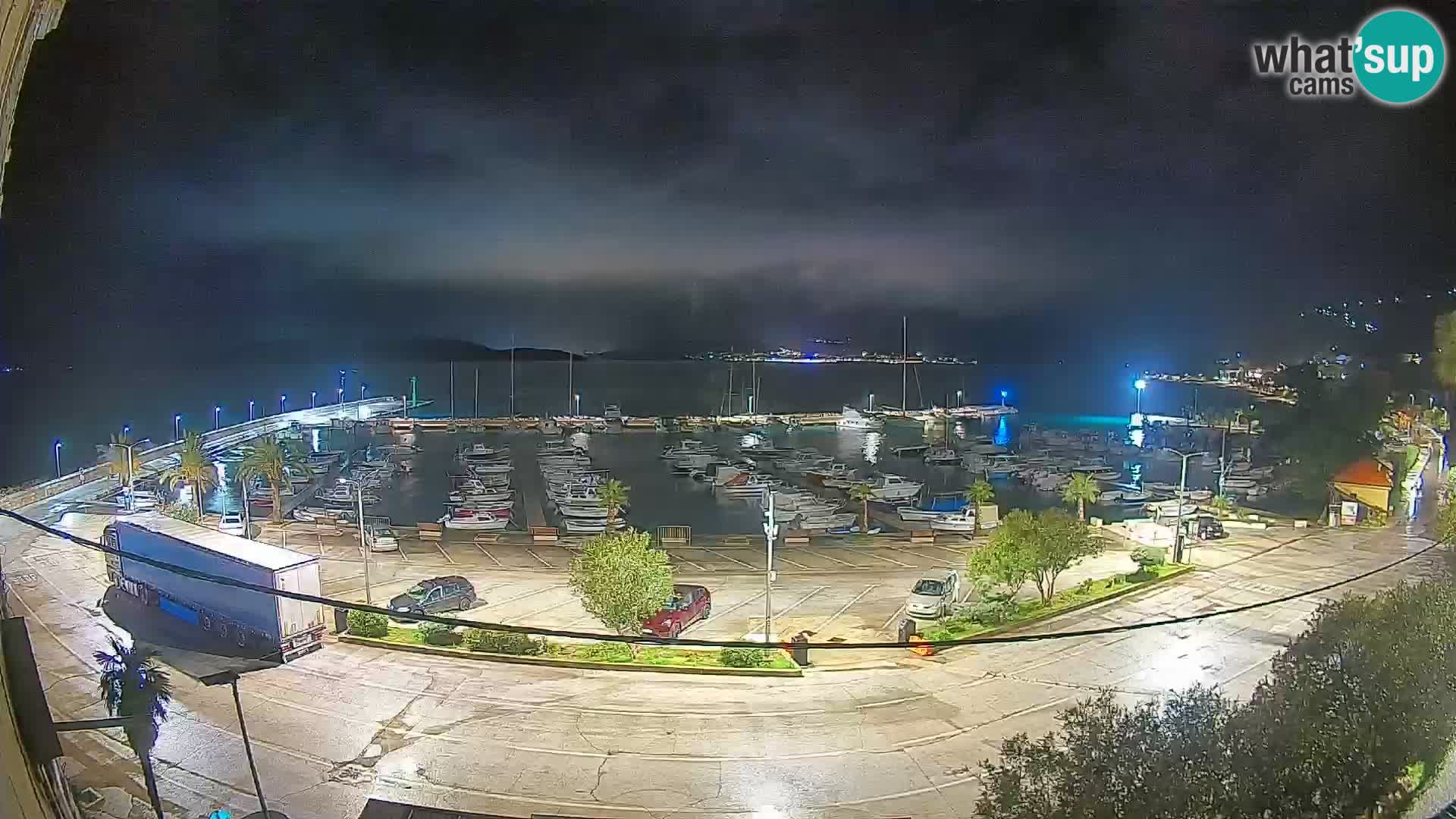 Webcam Orebić Uferpromenade – Fähre nach Korčula Live