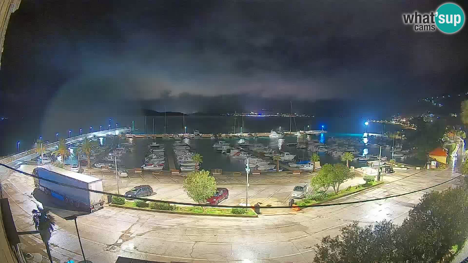 Webcam Orebić Riva – Ferry to Korčula Live