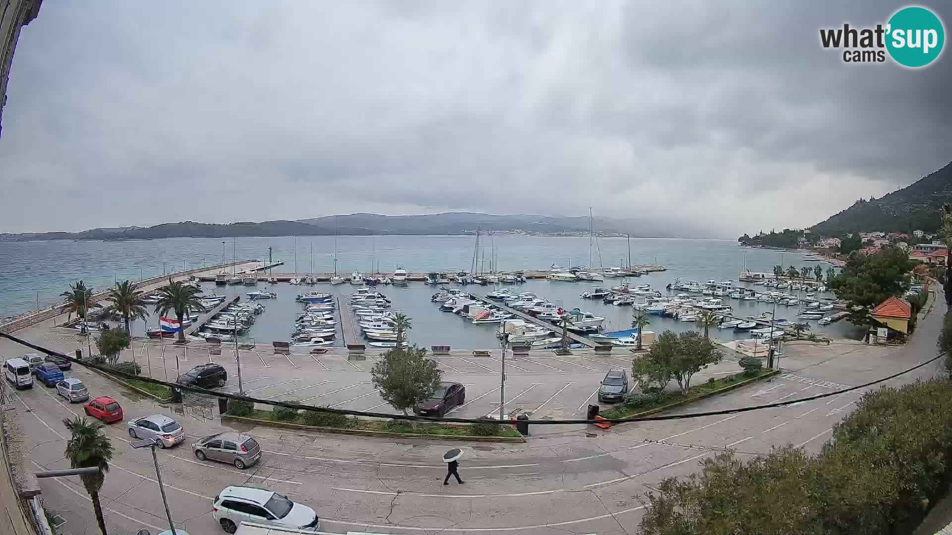 Web kamera Orebić Riva – Trajekt za Korčulu uživo