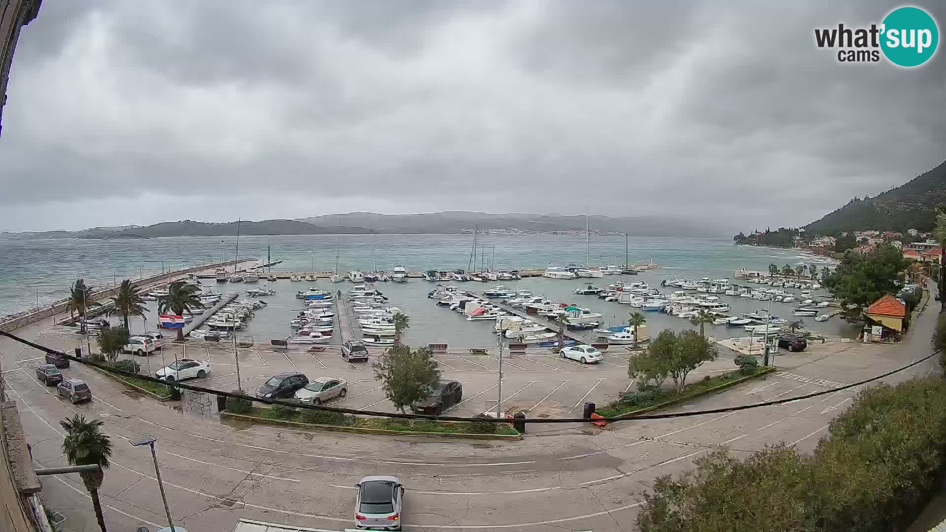 Webcam Orebić Riva – Ferry to Korčula Live