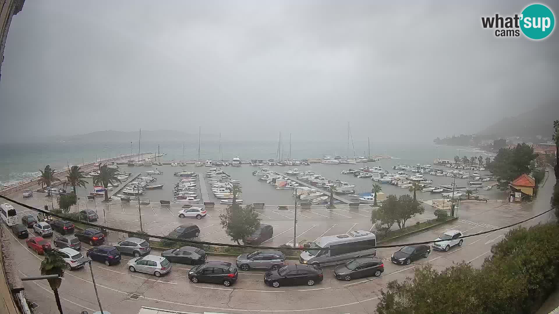 Webcam Orebić Uferpromenade – Fähre nach Korčula Live