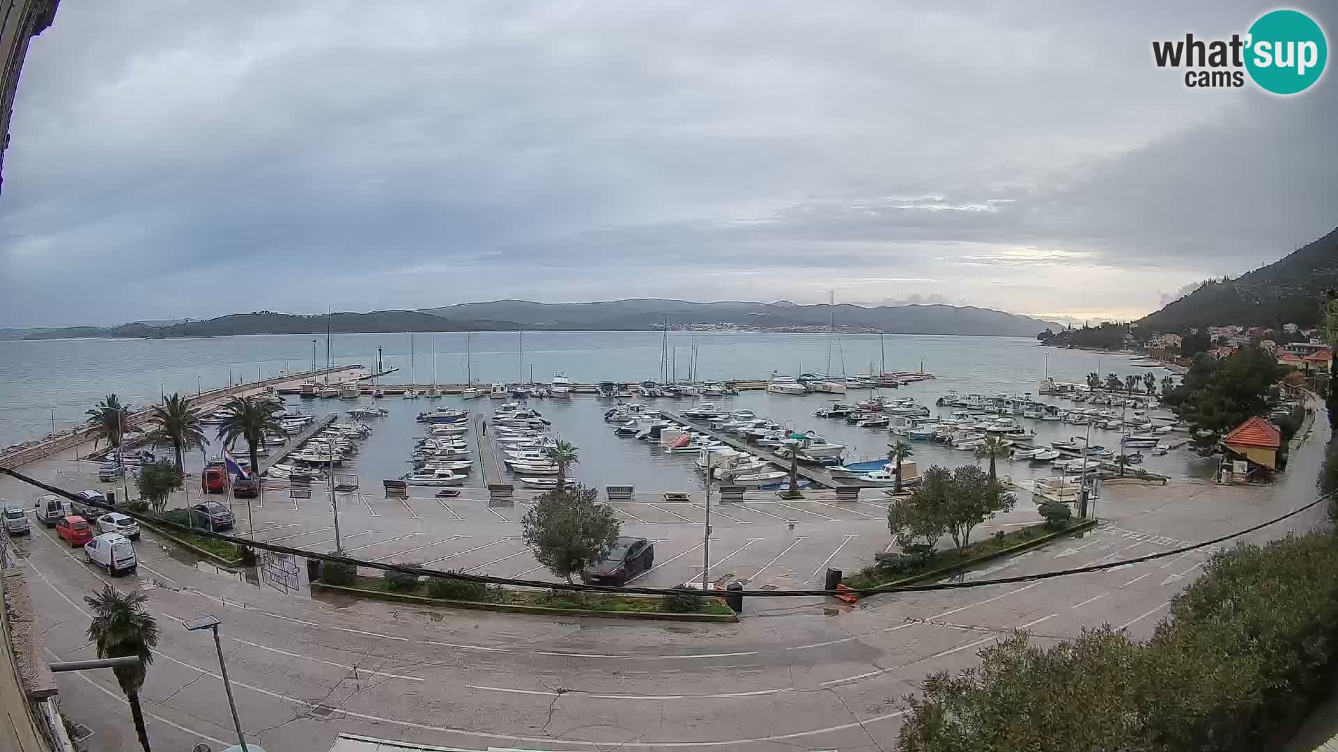Webcam Orebić Riva – Ferry to Korčula Live