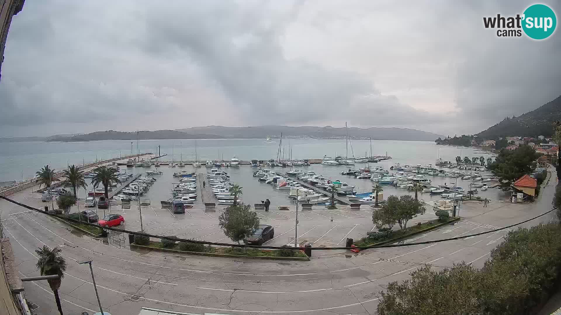 Webcam Orebić Riva – Ferry to Korčula Live