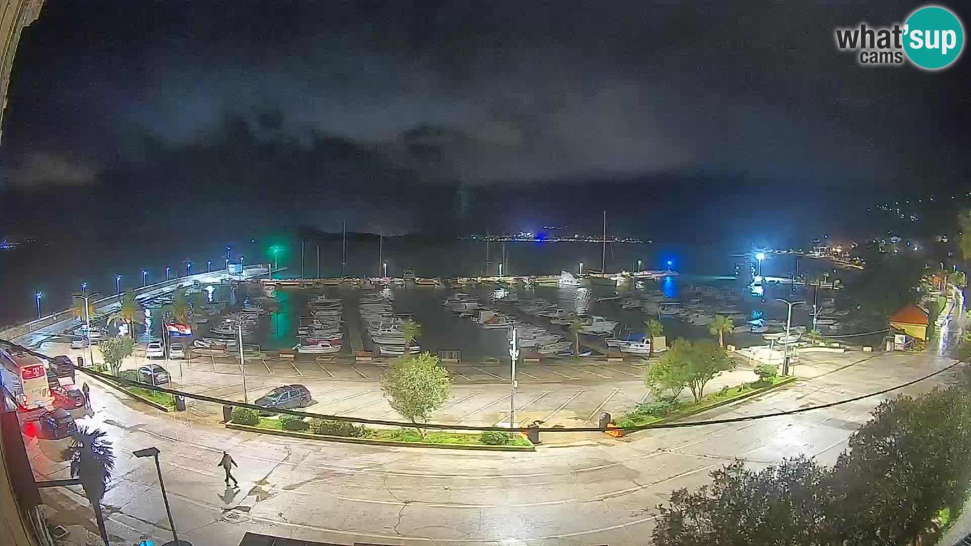 Webcam Orebić Riva – Ferry a Korčula en vivo