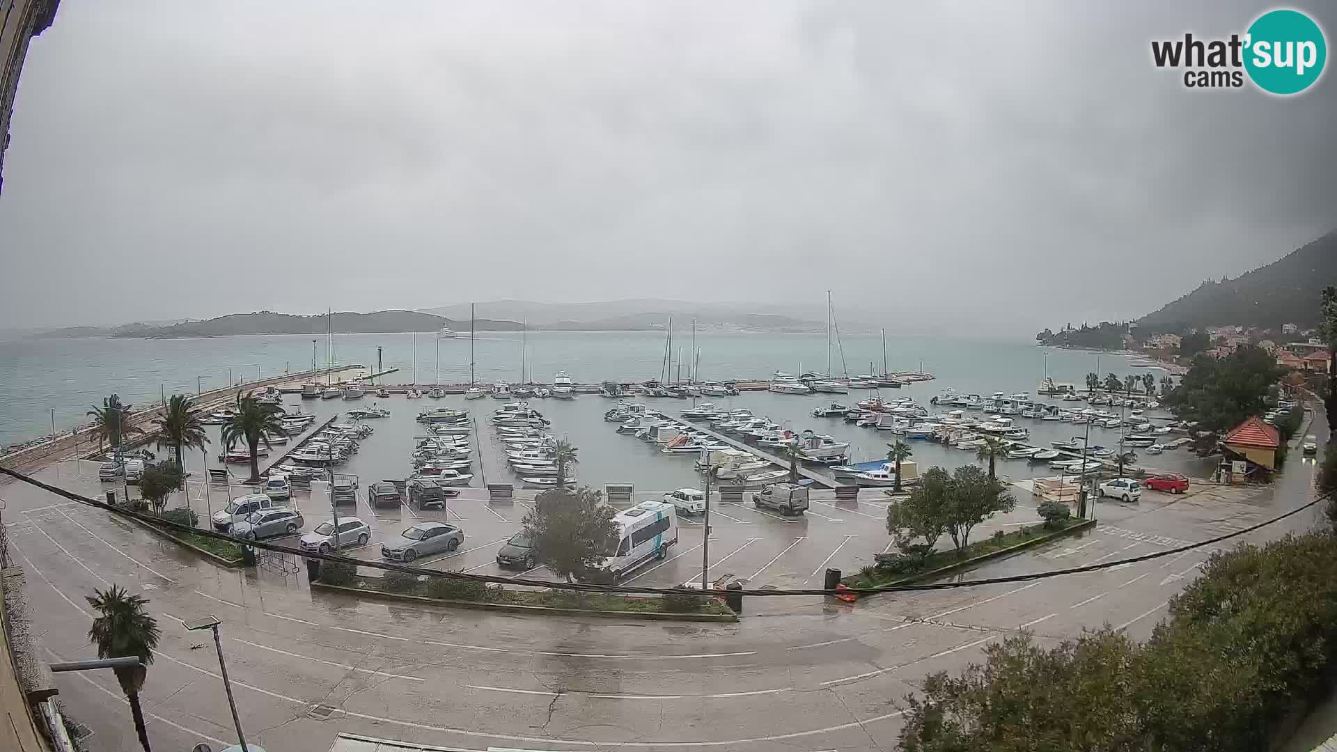Webcam Orebić Riva – Ferry vers Korčula en direct