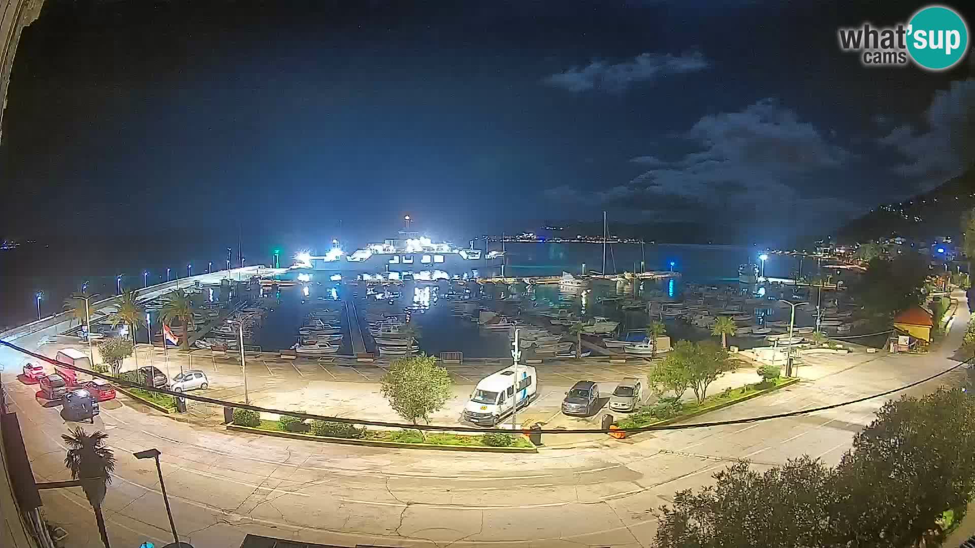 Webcam Orebić Riva – Ferry vers Korčula en direct