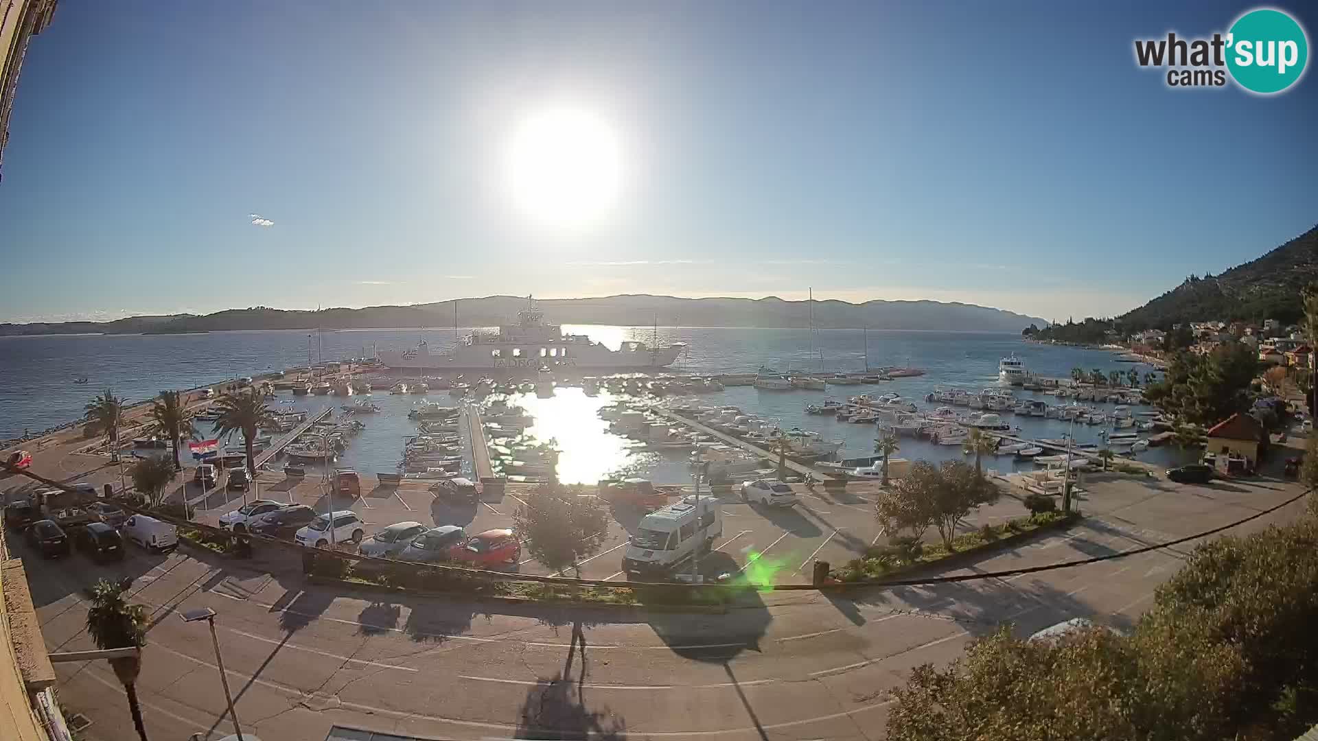 Webcam Sabbioncello Riva – Traghetto per Curzola in diretta