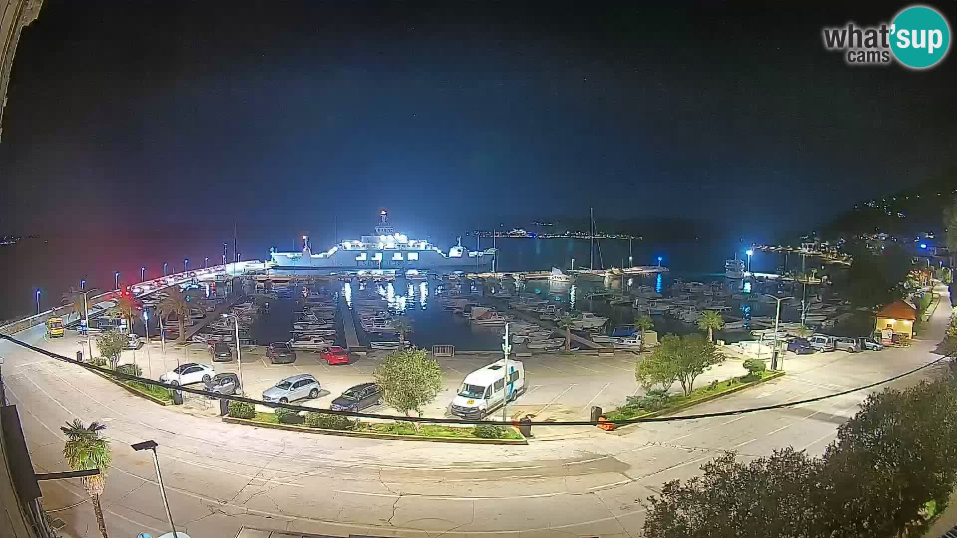 Webcam Orebić Riva – Ferry to Korčula Live
