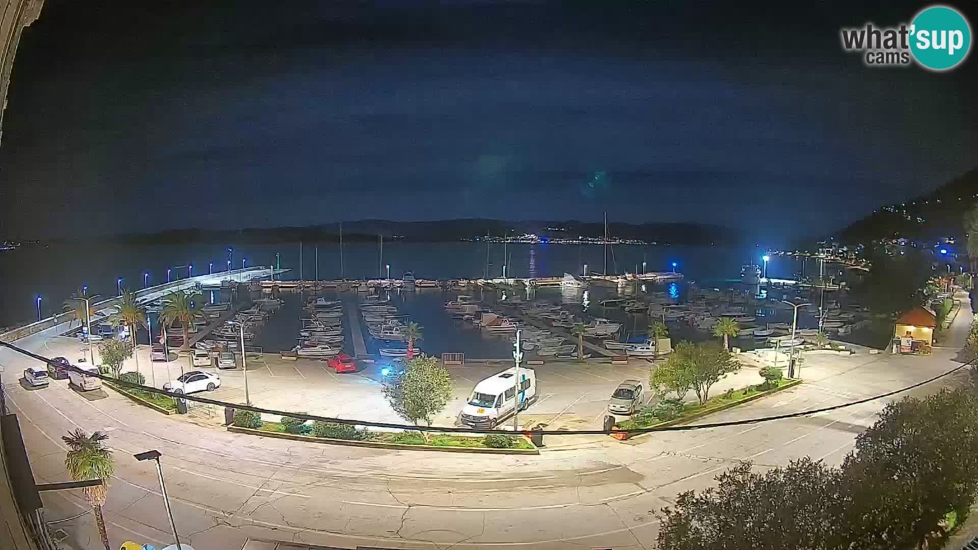Webcam Orebić Riva – Ferry a Korčula en vivo