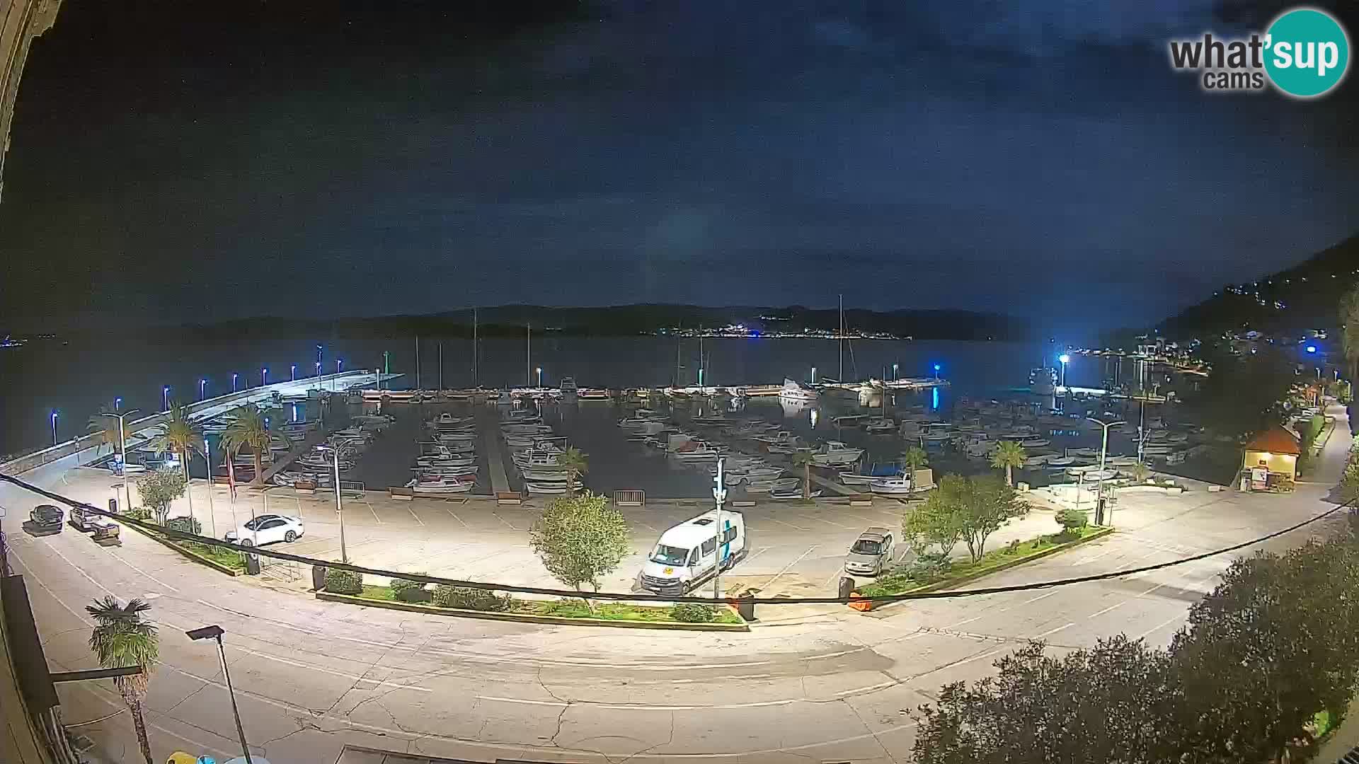 Webcam Orebić Riva – Ferry a Korčula en vivo