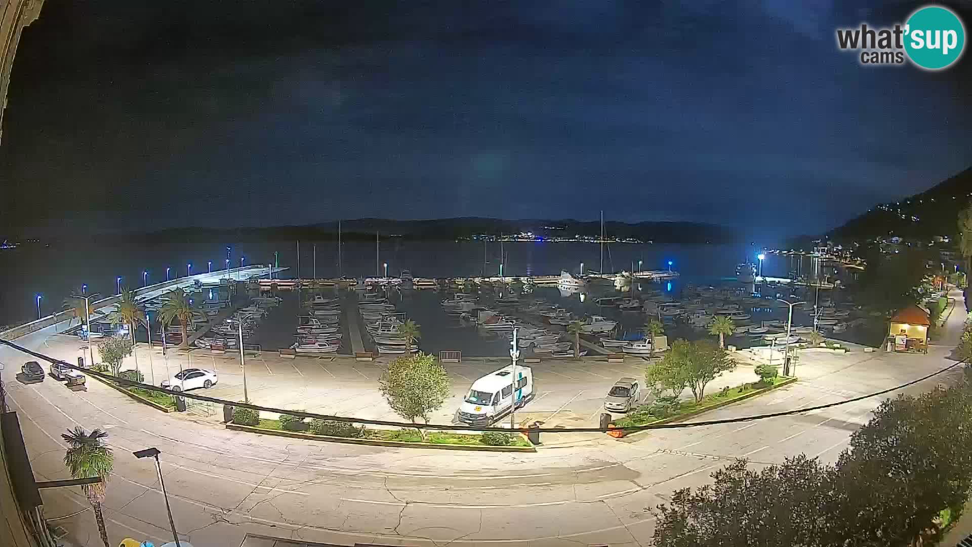 Webcam Orebić Riva – Ferry to Korčula Live
