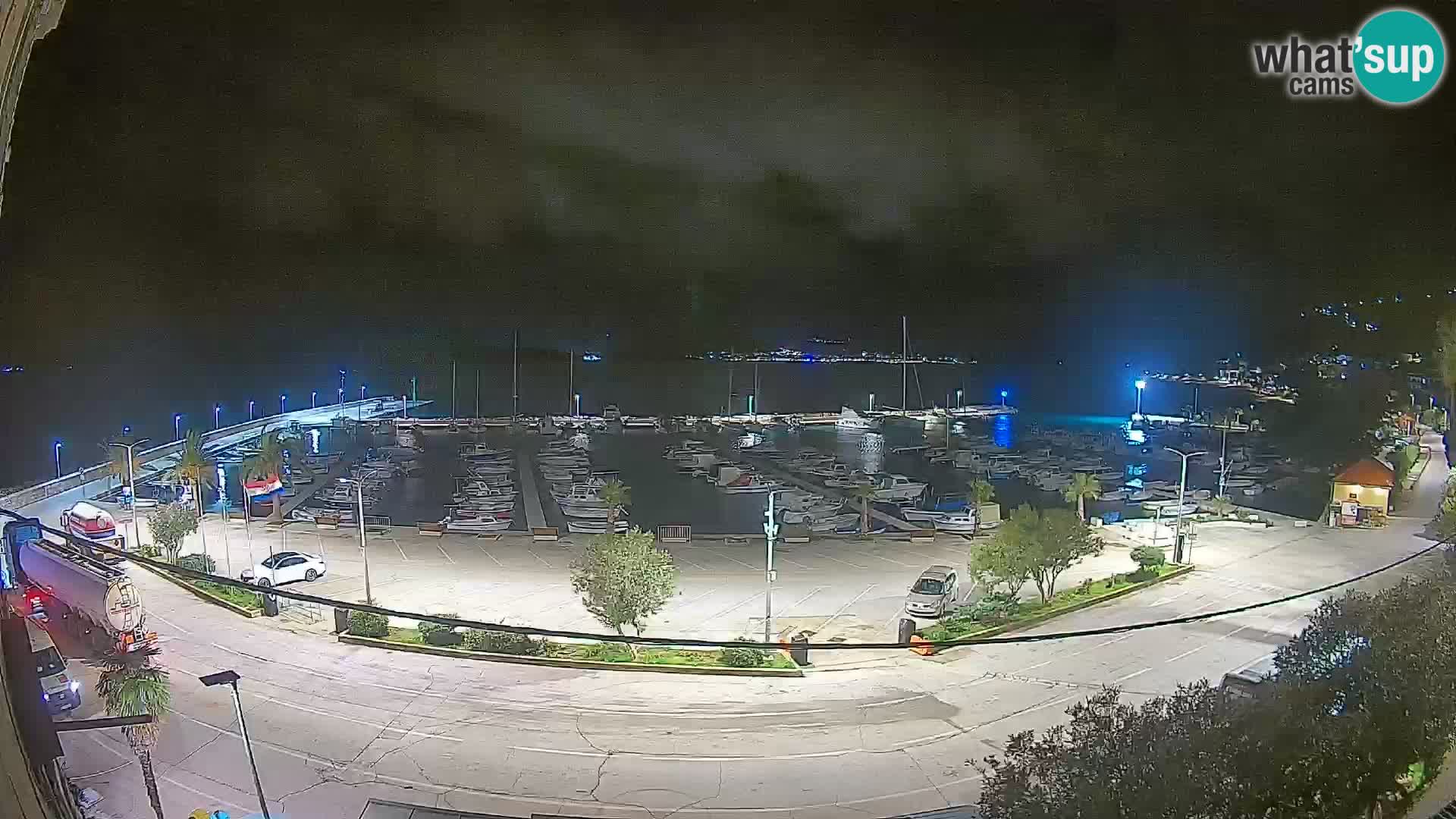 Webcam Orebić Riva – Ferry a Korčula en vivo
