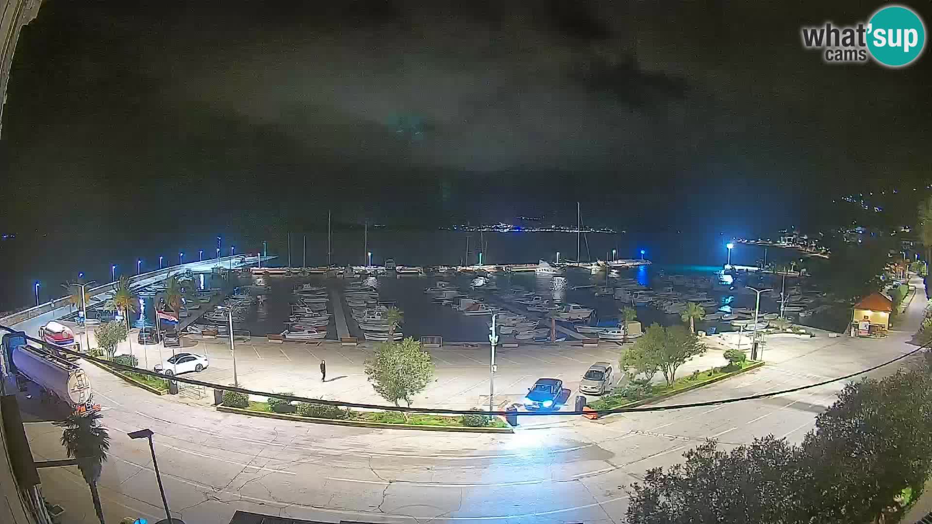 Webcam Orebić Riva – Ferry to Korčula Live
