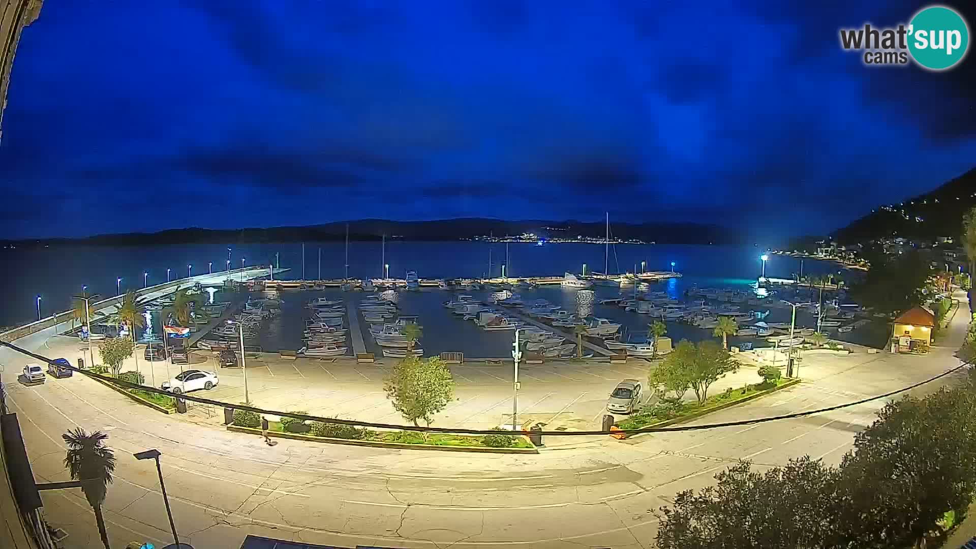 Webcam Orebić Riva – Ferry a Korčula en vivo