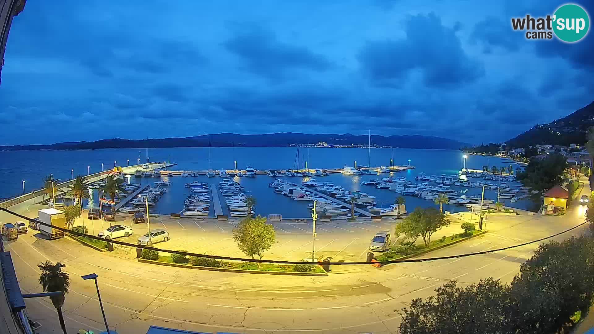Webcam Orebić Riva – Ferry vers Korčula en direct