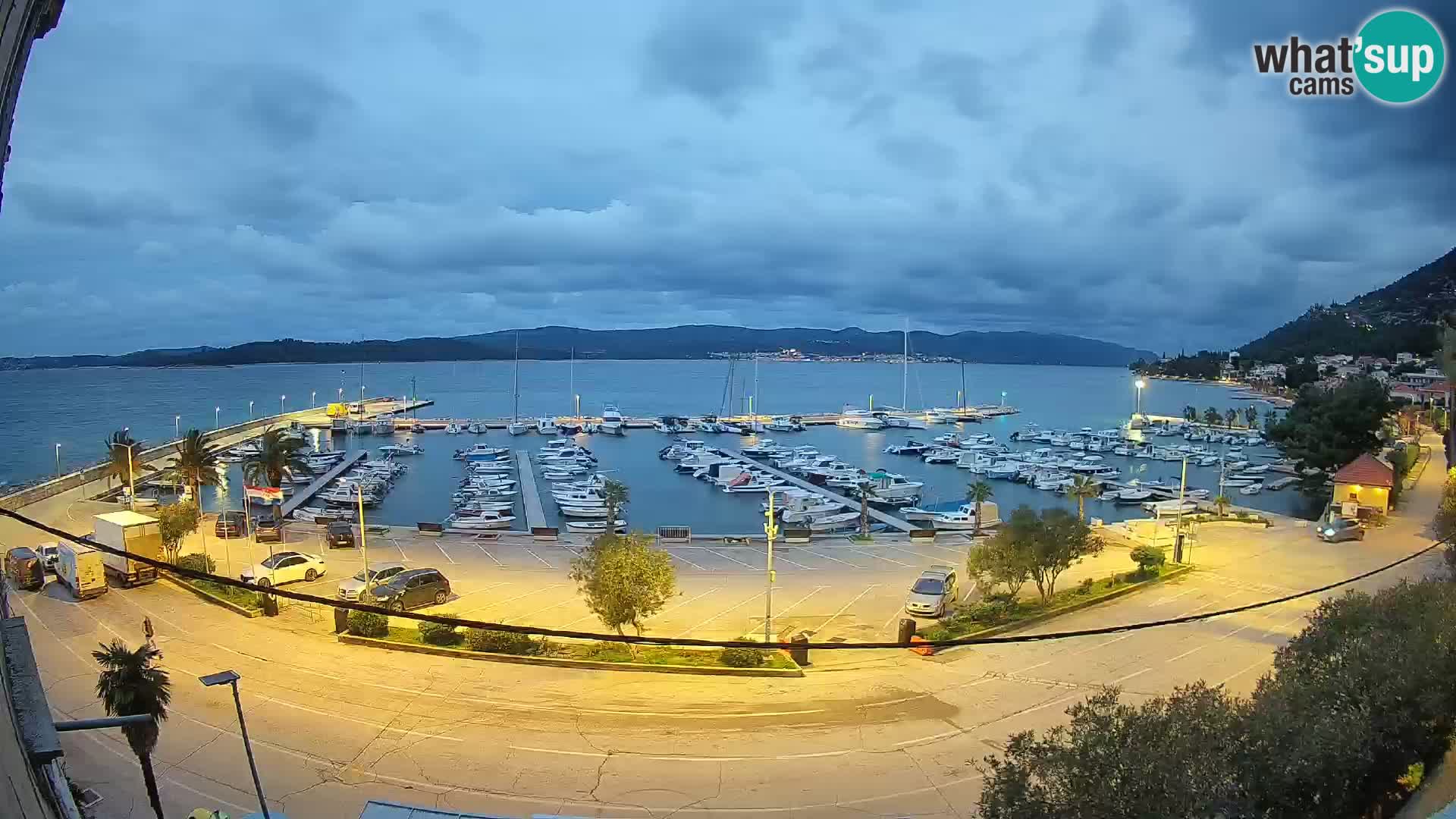 Webcam Orebić Riva – Ferry to Korčula Live