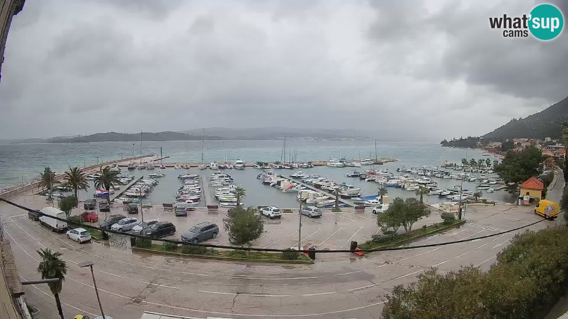 Webcam Orebić Riva – Ferry to Korčula Live