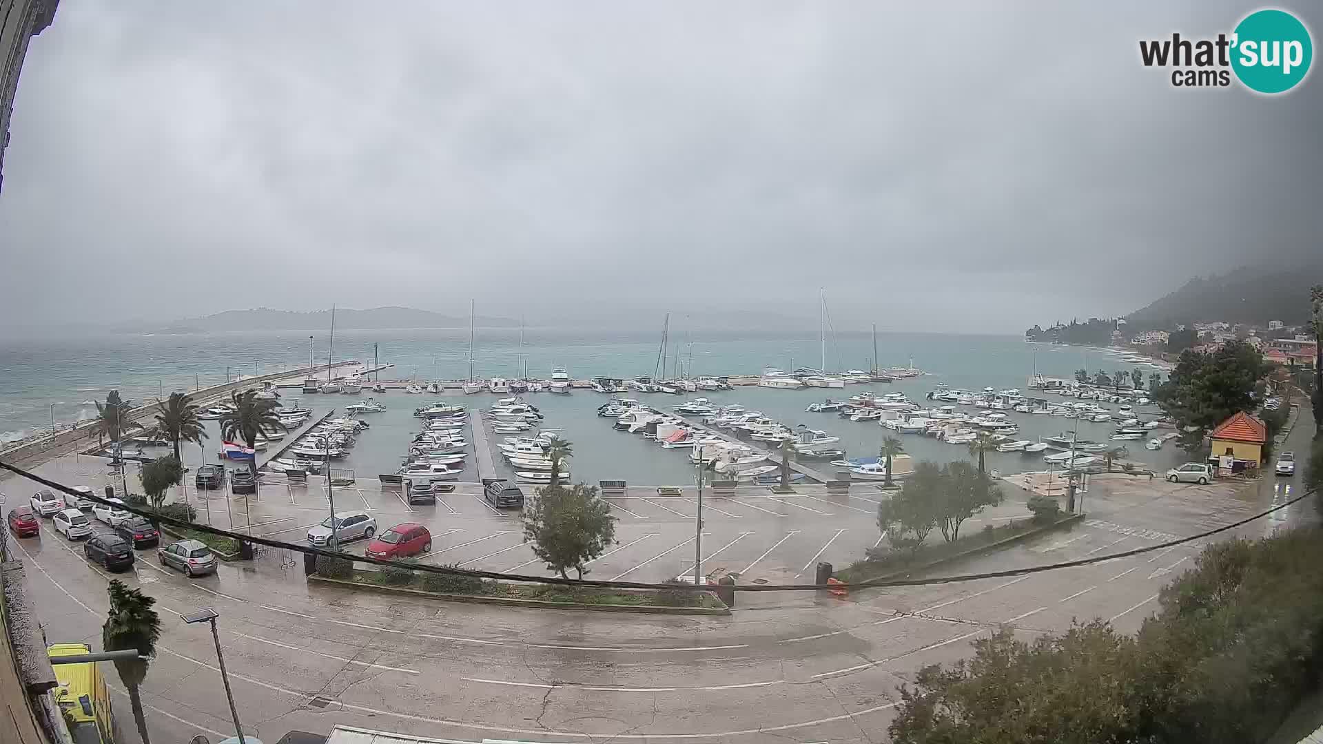 Webcam Orebić Riva – Ferry a Korčula en vivo