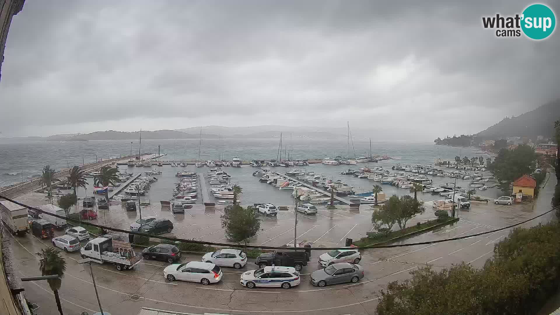 Webcam Orebić Uferpromenade – Fähre nach Korčula Live