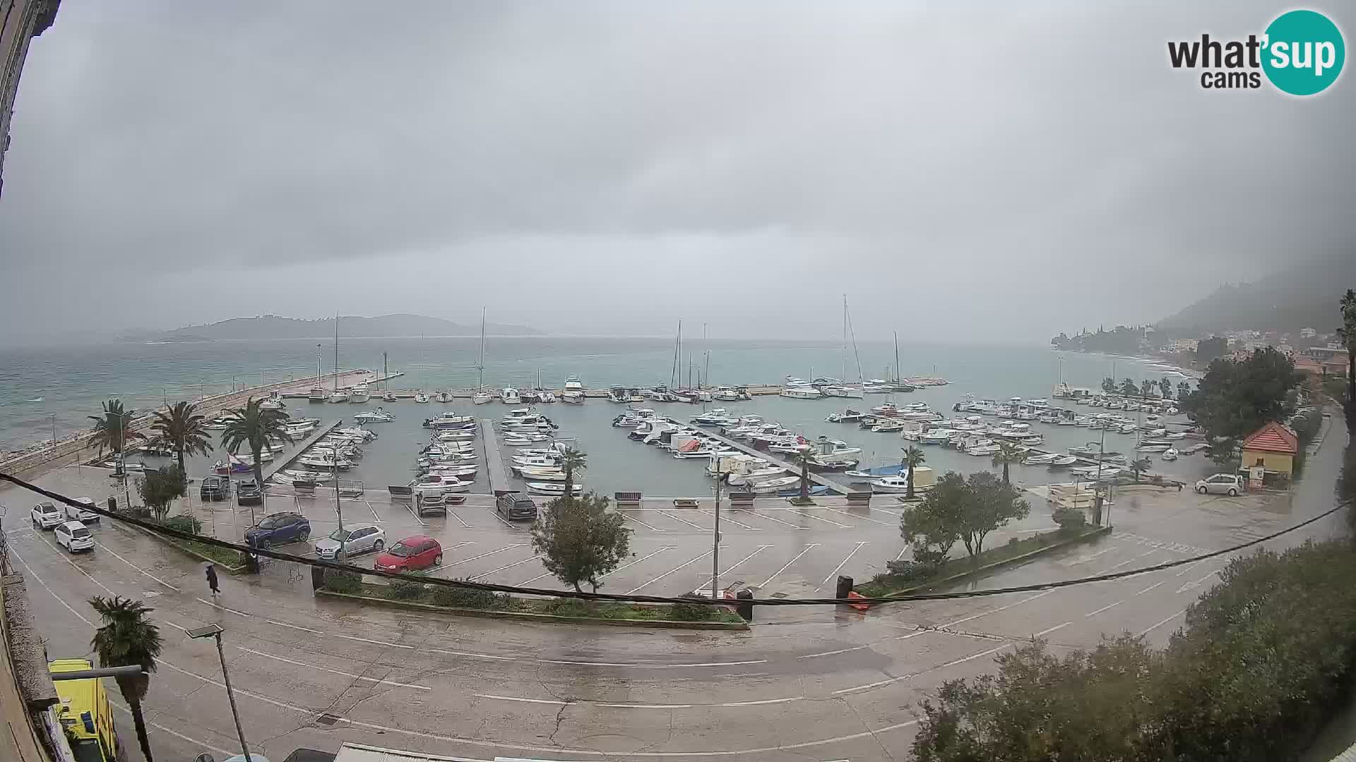 Webcam Orebić Riva – Ferry a Korčula en vivo