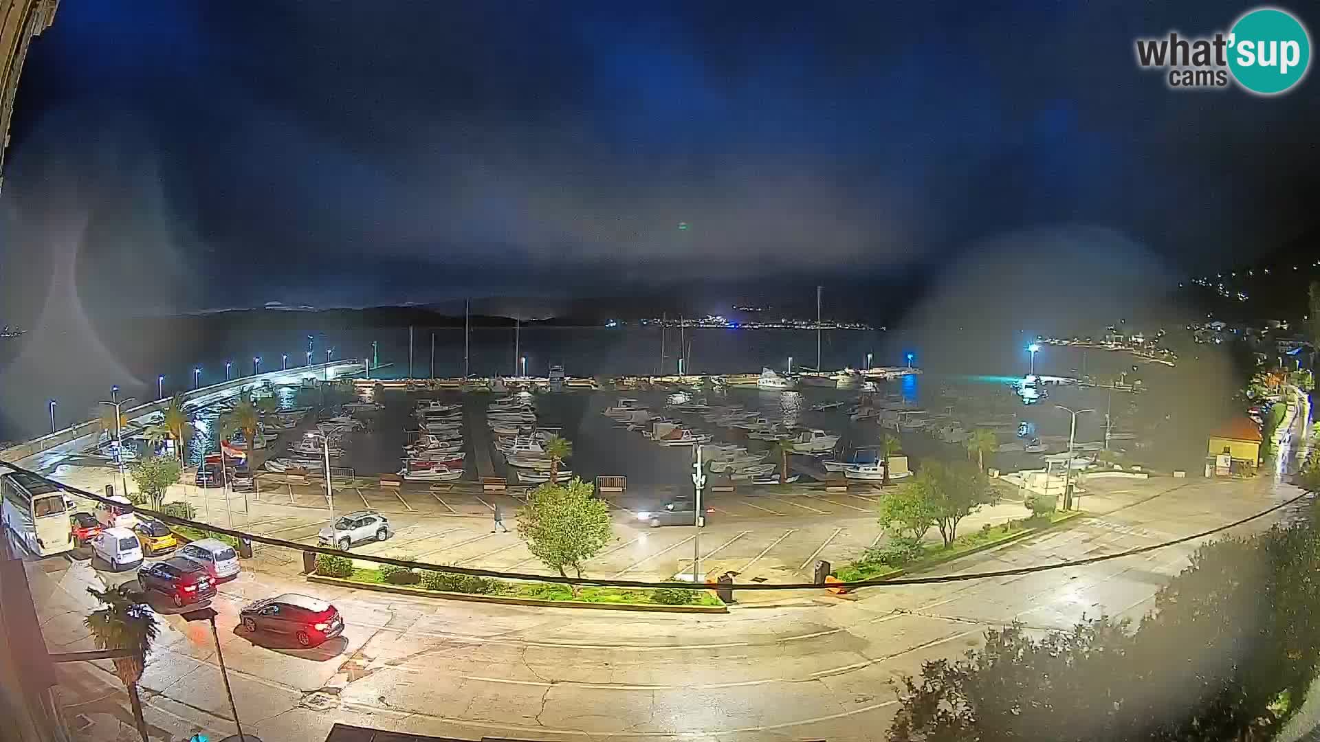 Webcam Orebić Riva – Ferry to Korčula Live