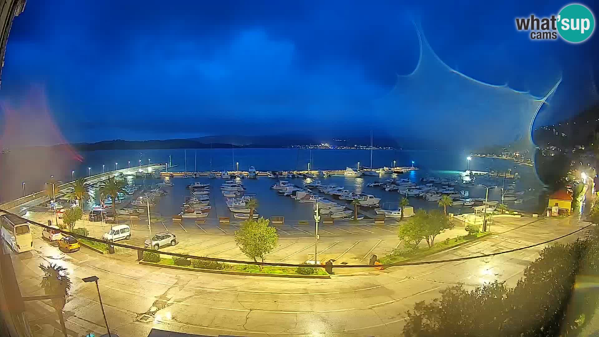 Webcam Orebić Riva – Ferry to Korčula Live