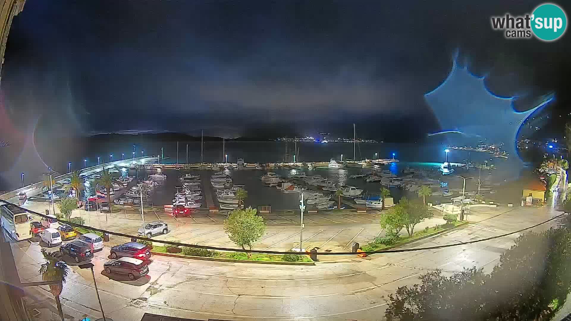 Webcam Orebić Riva – Ferry to Korčula Live