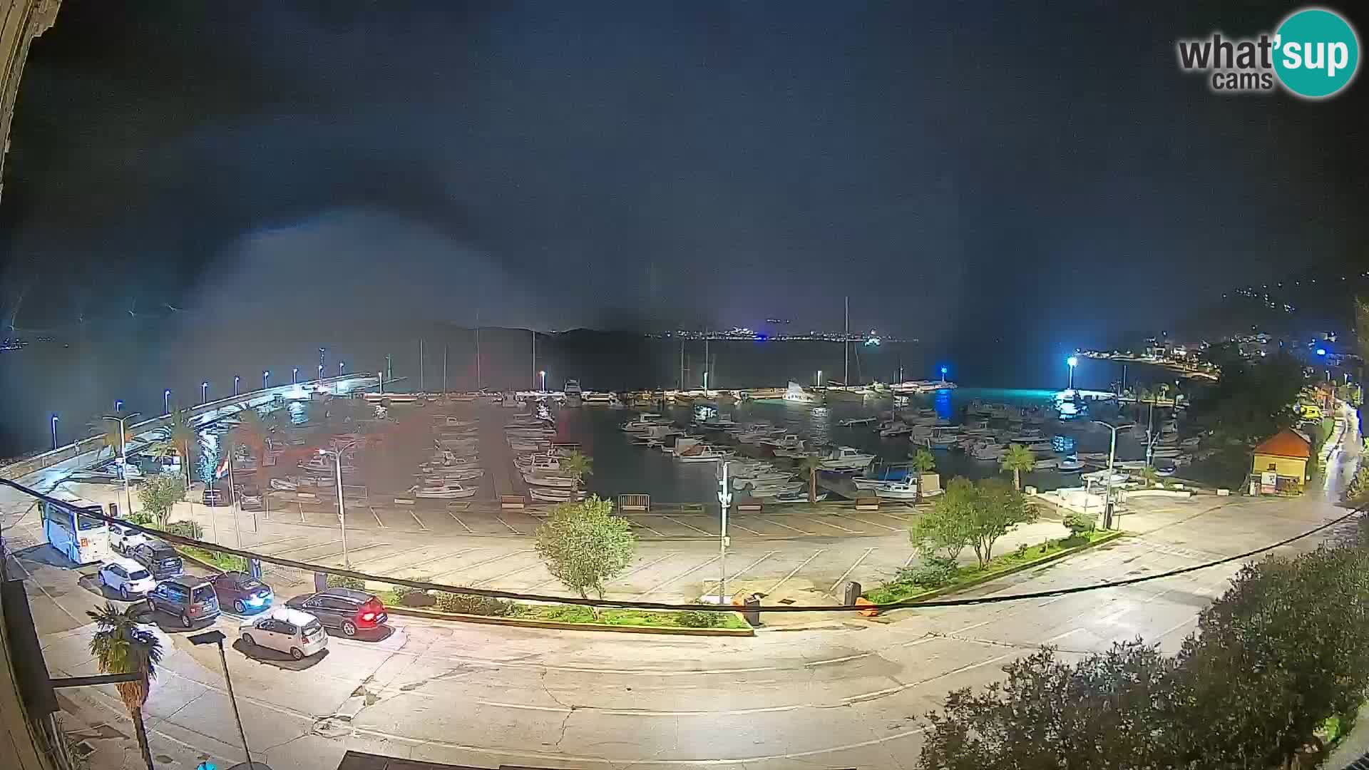 Webcam Orebić Riva – Ferry to Korčula Live