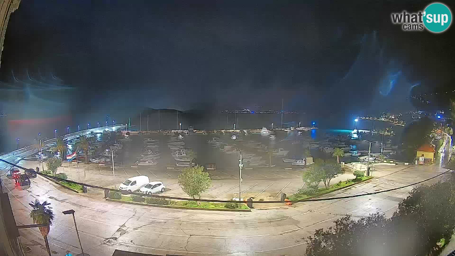 Webcam Orebić Uferpromenade – Fähre nach Korčula Live