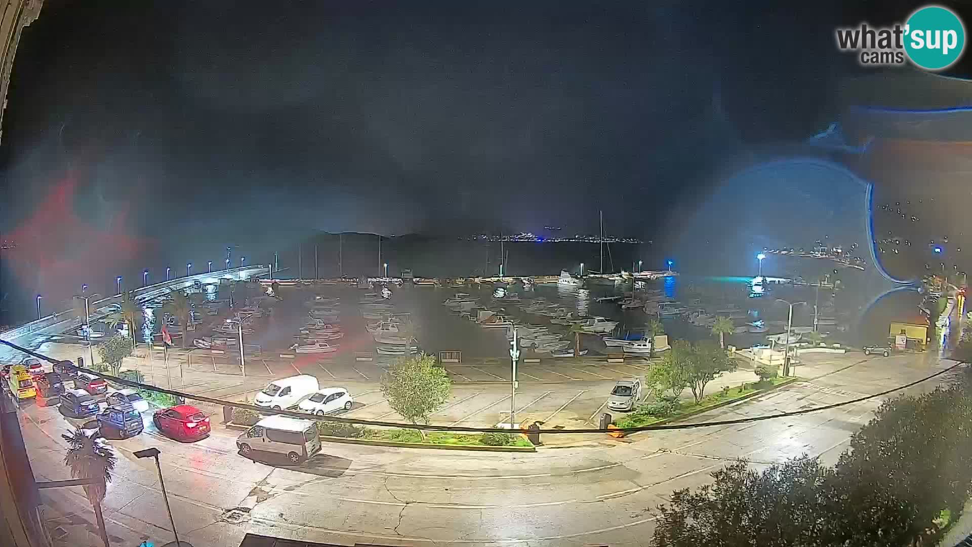 Webcam Orebić Riva – Ferry a Korčula en vivo